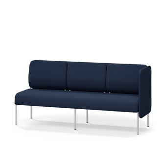 Adapt 180 sohva, matala selkänoja, sivupaneeli vasemmalla, ik 45, K 88