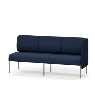 Adapt 180 sohva, matala selkänoja, sivupaneeli vasemmalla, ik 45, K 88