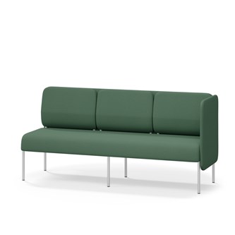 Adapt 180 sohva, matala selkänoja, sivupaneeli vasemmalla, ik 45, K 88