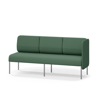 Adapt 180 sohva, matala selkänoja, sivupaneeli vasemmalla, ik 45, K 88