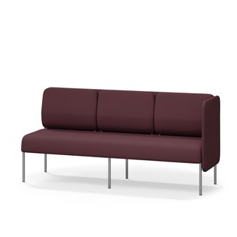 Adapt 180 sohva, matala selkänoja, sivupaneeli vasemmalla, ik 45, K 88