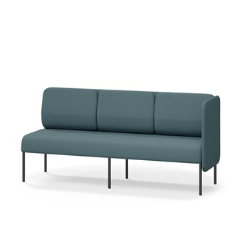 Adapt 180 sohva, matala selkänoja, sivupaneeli vasemmalla, ik 45, K 88