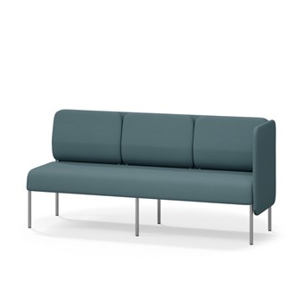 Adapt 180 sohva, matala selkänoja, sivupaneeli vasemmalla, ik 45, K 88