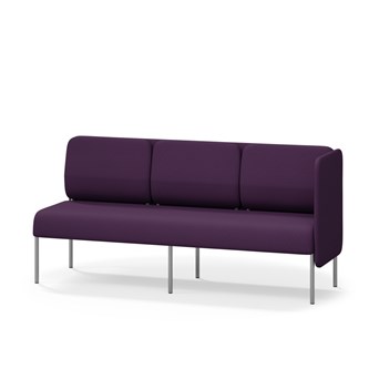 Adapt 180 sohva, matala selkänoja, sivupaneeli vasemmalla, ik 45, K 88