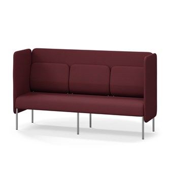 Adapt 180 sohva, medium selkänoja, sivupaneeleilla, ik 45, K 108