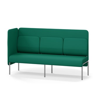 Adapt 180 sohva, medium selkänoja, sivupaneeli oikealla, ik 45, K 108