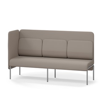Adapt 180 sohva, medium selkänoja, sivupaneeli oikealla, ik 45, K 108
