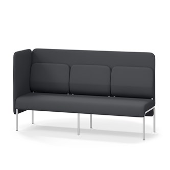 Adapt 180 sohva, medium selkänoja, sivupaneeli oikealla, ik 45, K 108