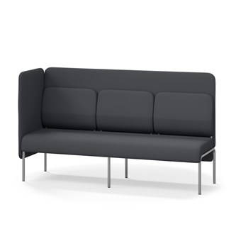 Adapt 180 sohva, medium selkänoja, sivupaneeli oikealla, ik 45, K 108