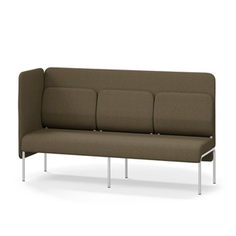 Adapt 180 sohva, medium selkänoja, sivupaneeli oikealla, ik 45, K 108