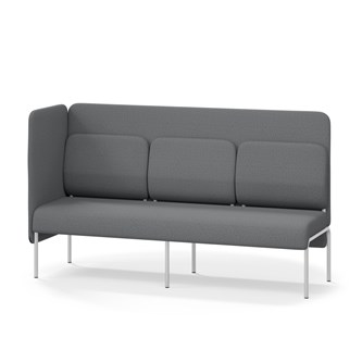 Adapt 180 sohva, medium selkänoja, sivupaneeli oikealla, ik 45, K 108