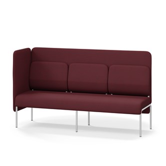 Adapt 180 sohva, medium selkänoja, sivupaneeli oikealla, ik 45, K 108