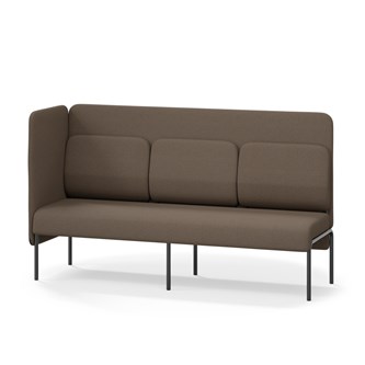 Adapt 180 sohva, medium selkänoja, sivupaneeli oikealla, ik 45, K 108
