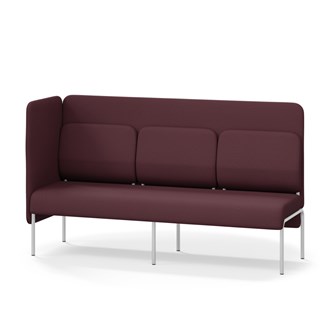 Adapt 180 sohva, medium selkänoja, sivupaneeli oikealla, ik 45, K 108