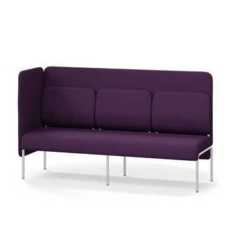 Adapt 180 sohva, medium selkänoja, sivupaneeli oikealla, ik 45, K 108