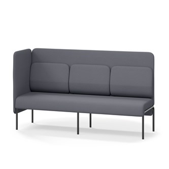 Adapt 180 sohva, medium selkänoja, sivupaneeli oikealla, ik 45, K 108