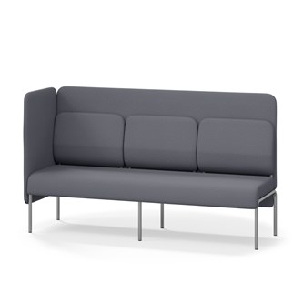 Adapt 180 sohva, medium selkänoja, sivupaneeli oikealla, ik 45, K 108