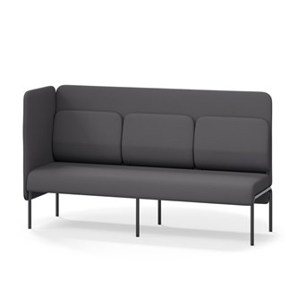 Adapt 180 sohva, medium selkänoja, sivupaneeli oikealla, ik 45, K 108