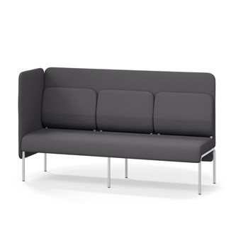 Adapt 180 sohva, medium selkänoja, sivupaneeli oikealla, ik 45, K 108