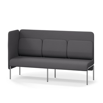 Adapt 180 sohva, medium selkänoja, sivupaneeli oikealla, ik 45, K 108