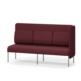Adapt 180 sohva, medium selkänoja, sivupaneeli vasemmalla, ik 45, K 108