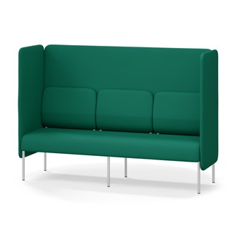 Adapt 180 sohva, korkea selkänoja, sivupaneeleilla, ik 45, K 128