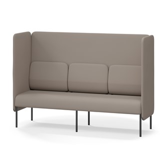 Adapt 180 sohva, korkea selkänoja, sivupaneeleilla, ik 45, K 128