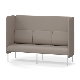 Adapt 180 sohva, korkea selkänoja, sivupaneeleilla, ik 45, K 128