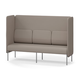 Adapt 180 sohva, korkea selkänoja, sivupaneeleilla, ik 45, K 128