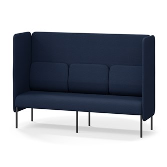 Adapt 180 sohva, korkea selkänoja, sivupaneeleilla, ik 45, K 128