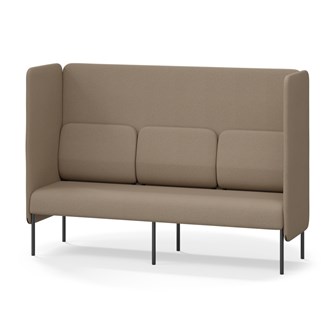 Adapt 180 sohva, korkea selkänoja, sivupaneeleilla, ik 45, K 128