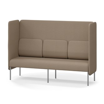 Adapt 180 sohva, korkea selkänoja, sivupaneeleilla, ik 45, K 128