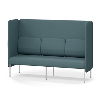 Adapt 180 sohva, korkea selkänoja, sivupaneeleilla, ik 45, K 128