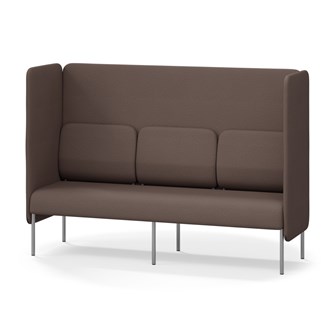 Adapt 180 sohva, korkea selkänoja, sivupaneeleilla, ik 45, K 128