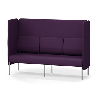 Adapt 180 sohva, korkea selkänoja, sivupaneeleilla, ik 45, K 128