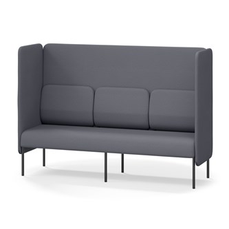 Adapt 180 sohva, korkea selkänoja, sivupaneeleilla, ik 45, K 128