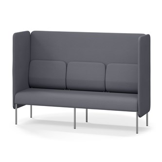Adapt 180 sohva, korkea selkänoja, sivupaneeleilla, ik 45, K 128