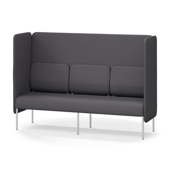 Adapt 180 sohva, korkea selkänoja, sivupaneeleilla, ik 45, K 128