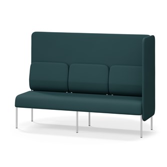 Adapt 180 sohva, korkea selkänoja, sivupaneeli vasemmalla, ik 45, K 128