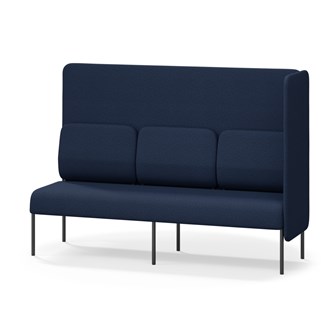 Adapt 180 sohva, korkea selkänoja, sivupaneeli vasemmalla, ik 45, K 128