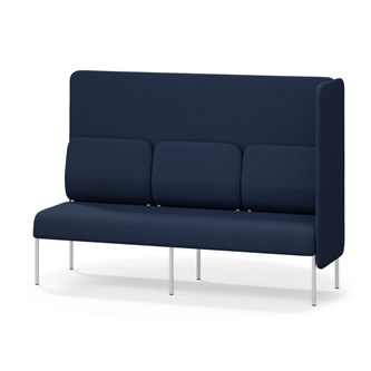 Adapt 180 sohva, korkea selkänoja, sivupaneeli vasemmalla, ik 45, K 128