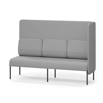 Adapt 180 sohva, korkea selkänoja, sivupaneeli vasemmalla, ik 45, K 128