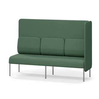 Adapt 180 sohva, korkea selkänoja, sivupaneeli vasemmalla, ik 45, K 128