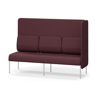 Adapt 180 sohva, korkea selkänoja, sivupaneeli vasemmalla, ik 45, K 128