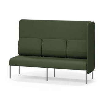 Adapt 180 sohva, korkea selkänoja, sivupaneeli vasemmalla, ik 45, K 128