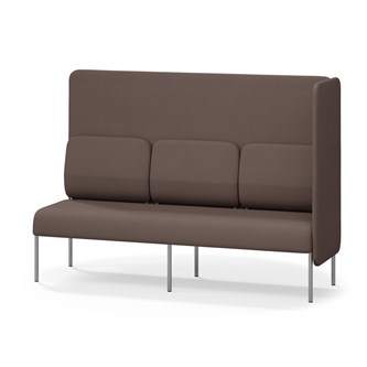 Adapt 180 sohva, korkea selkänoja, sivupaneeli vasemmalla, ik 45, K 128