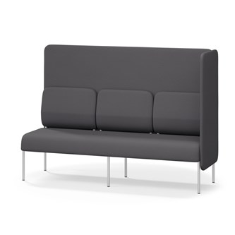 Adapt 180 sohva, korkea selkänoja, sivupaneeli vasemmalla, ik 45, K 128