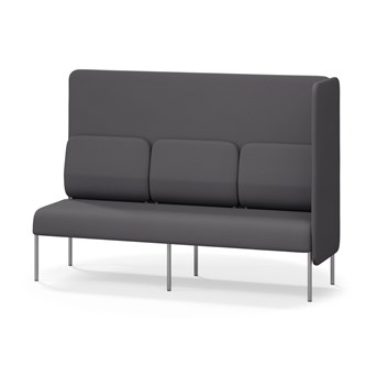Adapt 180 sohva, korkea selkänoja, sivupaneeli vasemmalla, ik 45, K 128