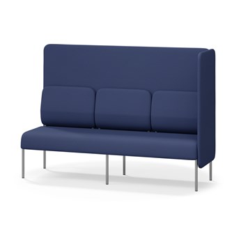Adapt 180 sohva, korkea selkänoja, sivupaneeli vasemmalla, ik 45, K 128
