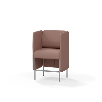 Adapt 60 sohva, matala selkänoja, sivupaneeleilla, ik 65, K 108